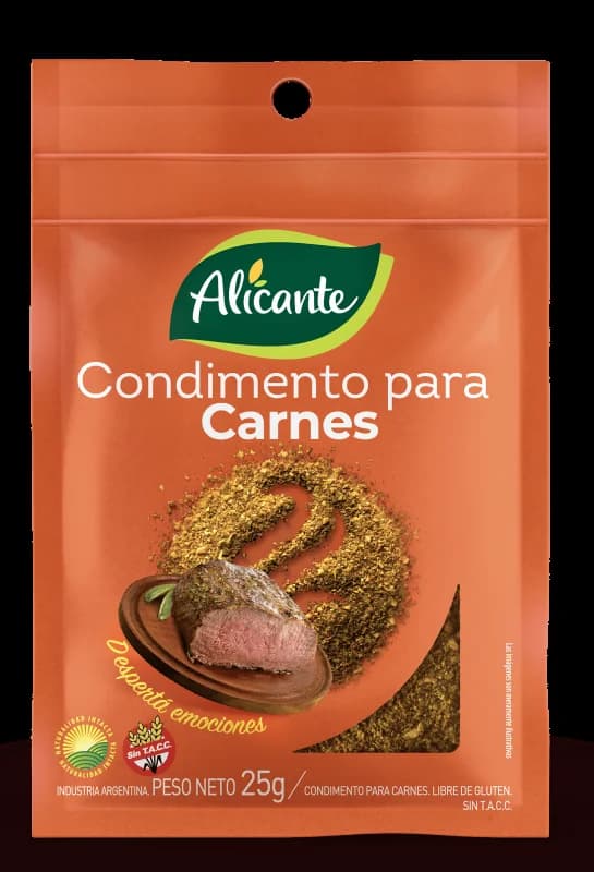 ALICANTE Condimento p/carnes ST S25G