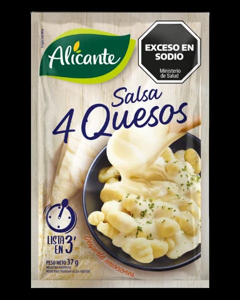 ALICANTE Salsa 4 quesos 37g