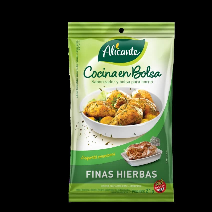 ALICANTE Cocina en bolsa FIN HIE ST S30G