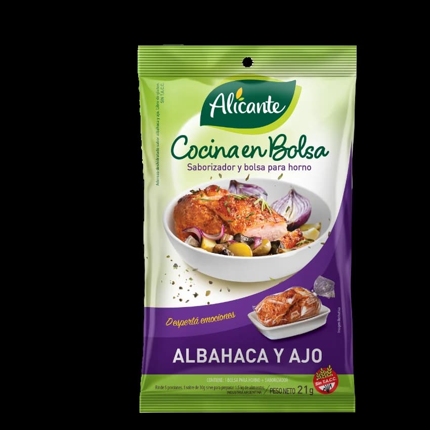 ALICANTE Cocina en bolsa Mostaza ST S30G