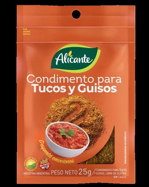 ALICANTE Condimento p/tuco guis ST S25G