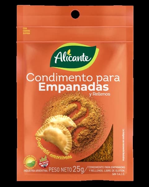 ALICANTE Condimento p/empanada ST S25G