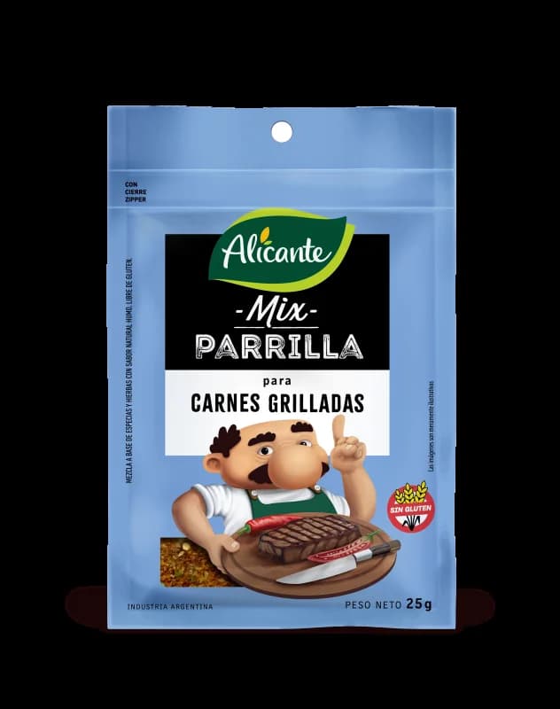ALICANTE Mix Parri carnes grilladas  25g