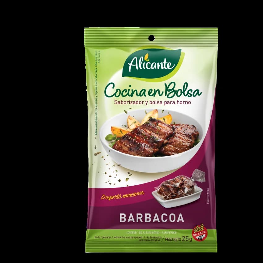 ALICANTE Cocina en bolsa Barbacoa  ST S30G