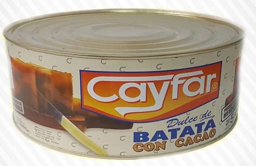 CAYFAR LATA 5 kg Batata c/cacao 