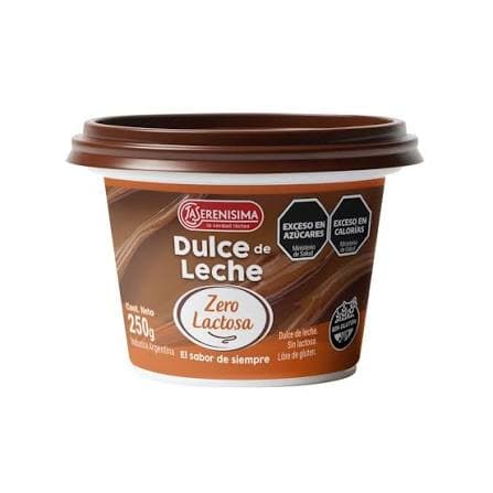 LA SERENISIMA DDL ZERO lac 250g