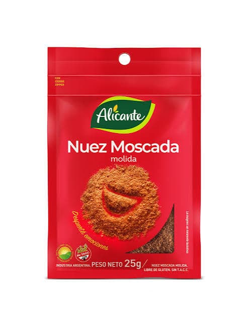 ALICANTE Nuez moscada molida 25g