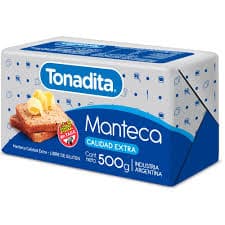 TONADITA Manteca x 500g
