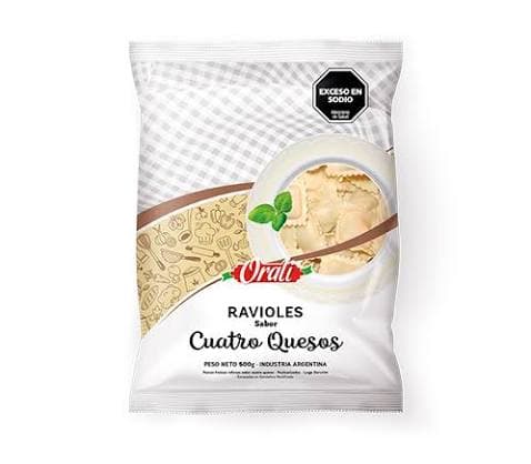 ORALI Ravioles Cuatro quesos x 1 kg