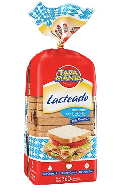 TAPA MANIA Pan lactal chico