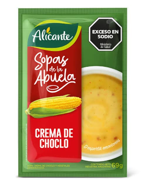 ALICANTE Sopa crema CHOCLO S69G