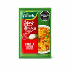 ALICANTE Sopa Criolla  Veg  S72G