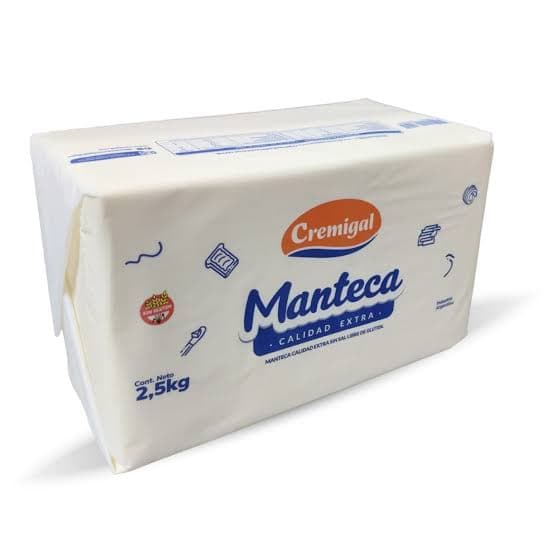 CREMIGAL Manteca 2.5 Kg sin sal
