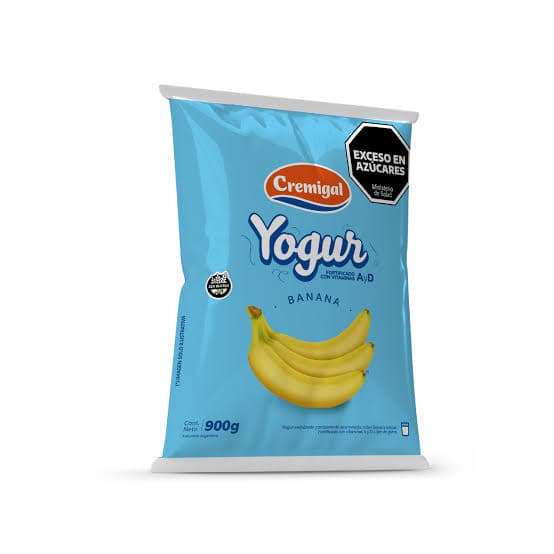 CREMIGAL Yogur Sachet x 900g BANANA