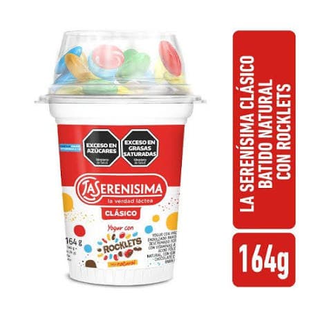LA SERENISIMA Yogur c/ confites ACT x 164g