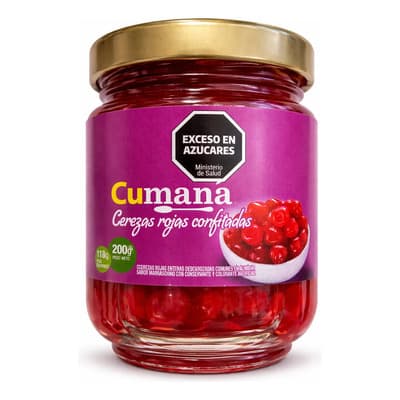 CUMANA Cerezas Confitadas x 200g