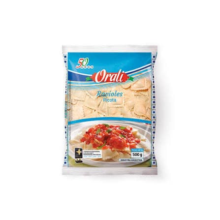 ORALI Ravioles Riccota x 500g