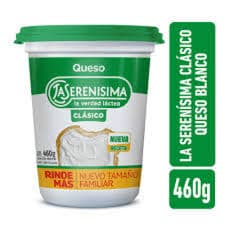 LA SERENISIMA Queso Blanco LIGHT x 460g