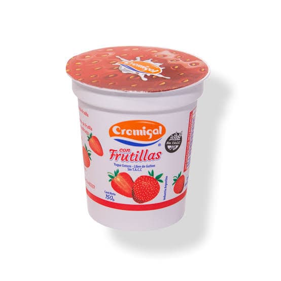 CREMIGAL Yogur c/frutillas x 150g