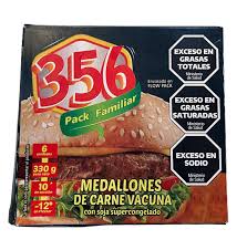 356 Hamburguesas  x 6